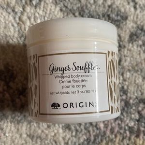 Origins Ginger Soufflé whipped body cream and Ginger Burst body wash